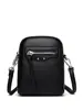 Bolsas de Nicho para Mulheres 2025 Nova Bolsa para Mãe de Meia-Idade Bolsa Transversal Simples de Couro Macio para Celular Feminino Bolsa Quadrada Pequena Casual