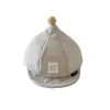 Gorra de Bebé Coreana Qiunan 2026 Otoño e Invierno Nuevo Estilo Ins Gorra de Béisbol Rayada Moda Infantil Sombrero para el Sol