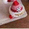 Accesorios navideños DIY estilo europeo y americano accesorios tridimensionales para el cabello de niña lindos sombrero navideño diadema material zapato sombrero pasador decoración