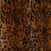 Tela de leopardo grande con estampado de pelo de conejo degradado, tela de leopardo de imitación de pelo de conejo para camas de mascotas, ropa, mantas y fundas de sofá