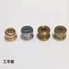 Accesorios de lámpara de hardware de venta, cubierta en forma de I, cubierta de cierre, cubierta de flores, artesanías, lámpara de mesa, candelabro, lámpara de vela, piezas galvanizadas