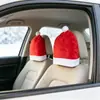Fundas navideñas para asiento de coche, gorro de Navidad transfronterizo más vendido, fundas para reposacabezas, artículos decorativos, accesorios para decoración de escenas