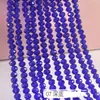 2/3/4/6/8mm Contas para Roda Acessórios para Joias DIY Contas Soltas de Cristal Cor Padrão Transparente Fio Inteiro