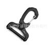 Fábrica 38mm plástico rotativo elástico gancho exterior montanhismo camping gancho fivela charme olho com ferro fancy camarão gancho fivela