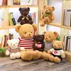 Muñeco Oso de Peluche Vestido, Lindo Oso con Suéter de Juguete, Regalo de Cumpleaños para Niños, Juguete de Peluche, Se Puede Imprimir con Logo