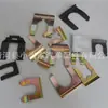 Cartão Elástico de Posicionamento de Carro, Cartão de Posicionamento de Porta de Carro, Cartão com Clipe de Mola para Tubo de Óleo de Freio