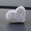 Decoración creativa para salida de aire de coche de arcilla para coche, clip de perfume de diamante para coche