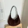 Bolso Cruzado de Hombro Único Retro de Ante Peludo Mezclado para Mujer 2026 Nuevo Otoño Gran Capacidad para Viaje