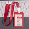 Porta-Crachá Permissão de Trabalho Personalização Fivela de Segurança Cordão Crachá Cartão de Refeição Estudante Marca Cartão Escolar Cartão Escolar Cartão de Trabalho