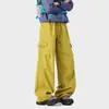 Pantalones de Trabajo Rectos Estilo Americano para Hombre, Nueva Tendencia Primavera 2026 Marca, Corte Holgado, Estilo Deportivo Casual para Exteriores, Senderismo y Montañismo