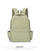 Mochila casual para hombres y mujeres, mochila impermeable de color liso, mochila escolar ligera de gran capacidad para estudiantes, mochila elegante para mujeres