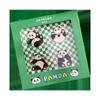 Marcapáginas original de metal con forma de panda de National Tide, con borla, regalo de Wen Chuang para el Día del Maestro, regalo de empresa para profesores y estudiantes.