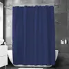Cortina de ducha PEVA beige, engrosada e impermeable, cortina divisoria de baño, stock de fábrica, no requiere taladro, viene con ganchos, suministro transfronterizo