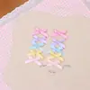 Materiales para Decoración de Moños Impresos Dulces y Frescos Atados a Mano, Accesorios para Zapatos y Calcetines, Accesorios de Moño de Cinta DIY