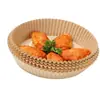Fabricante de papel para freidora de aire Tazón de frutas de hierro Ferretería Plato de vidrio Escupidera Plato de gota de agua Bandeja de metal Comida