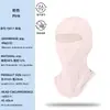 Procesamiento Personalizado Verano Exterior Ciclismo Protección Solar Seda de Hielo Capucha Montañismo y Pesca Hombres Protección del Cuello Máscara Refrescante Parasol