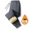 ¡Wow, Retorno Rápido Pantalones de Nieve Elásticos Resistentes al Frío para Hombre Otoño e Invierno Pantalones Jogger Elásticos de Invierno para Hombre Jogger Gris Oscuro