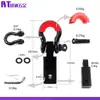 Brazo de remolque de acero al carbono transfronterizo, accesorios para remolque para modificación de vehículos todoterreno y rescate, dispositivo de enganche de brazo de remolque de 2 pulgadas