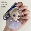 Llavero Colgante de Muñeca de Peluche Estilo Ins, Encanto para Bolsos Femeninos, Venta al por Mayor de Artículos Pequeños en Puestos de Mercado Nocturno