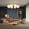 Luminária de Quarto Colorida Dopamina MOFAS - Pendente Artístico Criativo Estilo Memphis de Alto Padrão para Quarto Infantil, Estudo e Sala de Jantar