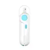 Cortaúñas para gatos, lima de uñas, tijeras para uñas para perros, cortaúñas para mascotas, luz LED, suministros para reparación de posición antisangre