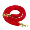 Lanyard de Poste de Bienvenida Cinturón de Aislamiento de Hotel Cinturón Telescópico Cordón Valla de Seguridad Oro Titanio Poste de Conserje de Bienvenida