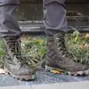 Botas de Combate de Alta Caña Camufladas de Panamá de Gran Tamaño Transfronterizas, Botas Tácticas de Senderismo para Exteriores, Resistentes al Desgaste, Transpirables, Zapatos de Senderismo Cómodos