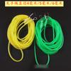 5 m -100 m cuerda de mano de goma perdida banda de goma retráctil de alta elasticidad accesorios de pesca cuerda sólida cuerda de protección para caña