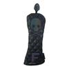 Funda de Palo de Golf Calavera Fantasma de Madera Forro de Tela Pu Impermeable Felpa Engrosada Funda Protectora para Palo 1/F/F/U