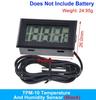 Termômetro eletrônico temperatura ambiente banheira temperatura da água geladeira sensor display digital relógio de temperatura com sonda à prova d'água