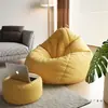 Sofá para Quarto Pequeno, Sofá Preguiçoso, Reclinável e para Dormir, Puff de Lazer, Reclinável de Lazer para Adultos de Varanda, Pessoa Única
