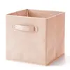 Caja de Almacenamiento de Tela No Tejida de 33 cm Organizador de Escritorio Caja para Revistas Estantería de Dormitorio Caja de Almacenamiento de Tela