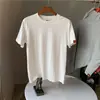 Verão colorido! Marca de Moda HK 299 Algodão de Fibra Longa de Xinjiang 2020 Nova Primavera e Verão Estilo Coreano Camiseta Masculina Moda