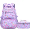 Mochila transfronteriza de Amazon para niñas, juego de tres piezas de mochila escolar para estudiantes de primaria, mochila linda estilo ins