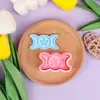 Forma de Biscoito Série Símbolos Weka Desenho Animado 3D Forma Espiral Deusa de Biscoito Impressão Simulação de Argila DIY