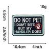 Venta al por mayor Amazon Bandera de Garra de Perro Americana Velcro DIY Pegatina de Tela Insignia Táctica de Moral Parche Bordado