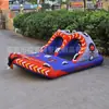 Nuevo Flotador Inflable para Esquí Acuático, Cojín de Aire para 1-4 Jinetes, Tubo de Agua Inflable de Tela para Cuatro Personas