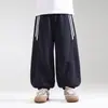 Valle del Viento 2026 Otoño Nuevo Casual Versátil Pantalones Deportivos Rayados para Niños Pantalones de Chándal Elegantes para Niños de Primavera y Otoño