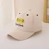 Gorras para Niños, Gorras de Béisbol Bordadas con Cara Sonriente Linda Estilo Coreano, Visores Solares para Primavera y Otoño para Niñas, Súper Lindas y Versátiles