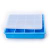 Bandeja de Hielo de Silicona Popular de Amazon Grado Alimenticio 12 Cuadrículas Hielera Cuatro-Seis-Ocho Cuadrículas Molde de Cubitos de Hielo de Silicona