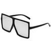 Nuevas gafas de sol de montura grande europeas y americanas para hombre y mujer personalizadas para fotografía callejera gafas de moda bisagra metálica transfronterizo