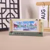Ímãs de Geladeira Personalizados de Madeira e Metal de Cidades em Fujian, China, Lembranças Criativas DIY para Atrações Culturais e Turísticas