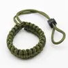 Correa de Muñeca Trenzada de Paracord Anti-Pérdida para Cámara de Pesca Correa de Mano de Paracord Cordón para Llaves Anti-Pérdida Linterna Micro SLR Anti-Caída