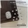 Rhinestones para Uñas sin Base, Rhinestones Apilados Terminados, Decoraciones para Uñas, Bolas de Rhinestone Blancas Transparentes Grandes y Pequeñas Súper Brillantes, Accesorios para Uñas