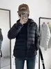 Versátil chaqueta de algodón acanalado para mujer, estilo corto y ligero con capucha, nueva colección otoño/invierno 2026, popular estilo coreano, abrigo cálido para parejas