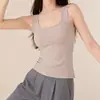 Chaleco Cuadrado de Fibra de Perla 8812 con Capa Interior Térmica y Cálida, Acolchado, Modal, No Necesita Sujetador, Ropa Interior de Invierno para Mujer