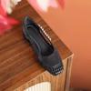 Zapatos de Tacón Alto Retro Huecos Tejidos de Estilo Francés para Mujer, Nuevos Zapatos Transpirables sin Cordones para Verano 2026 para Uso en Exteriores