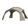 Tienda de campaña con dosel de cúpula Yurta esférica para exteriores Protección solar Impermeable Parque Cáscara de huevo Cenador grande Sombrilla de playa
