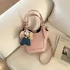 Bolsa Única com Textura para Mulheres 2026 Nova Tendência Versátil Bolsa de Ombro Transversal Bolsa Simples Mãe e Filha