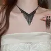 Conjunto de Collar y Aretes para Vestido de Novia con Circonita Super Brillante 2026 Nuevo Más Vendido Cadena para Clavícula Joyería de Alta Gama para Mujeres